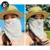 Mặt nạ chống nắng Musion Nam Nữ - Treo tai, bảo vệ toàn cổ, mỏng, che lái xe hè 5