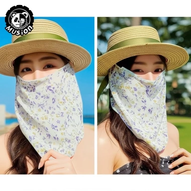 Mặt nạ chống nắng Musion Nam Nữ - Treo tai, bảo vệ toàn cổ, mỏng, che lái xe hè 5 Mặt nạ chống nắng Musion Nam Nữ - Treo tai, bảo vệ toàn cổ, mỏng, che lái xe hè 5