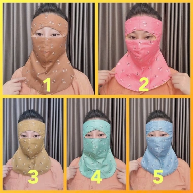 Mặt nạ chống nắng Ninja yếm, che kín tai, có miếng dán sau, giảm giá 25.000 VND 2