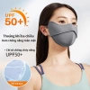 Mặt nạ chống nắng toàn mặt UPF 50+ vải lụa mát mẻ, thiết kế thông minh, tầm nhìn rõ ràng, thoáng khí - Giá 49.000₫