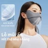 Mặt nạ chống nắng toàn mặt UPF 50+ vải lụa mát mẻ, thiết kế thông minh, tầm nhìn rõ ràng, thoáng khí - Giá 49.000₫ 2