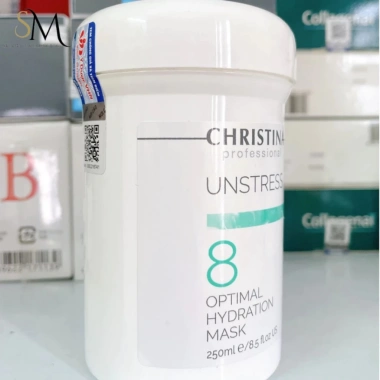 Mặt nạ Christina Unstress8 Optimal Hydration 250ml - Dưỡng ẩm sâu, phục hồi da, giảm stress, full hộp giá ưu đãi 297.670 3