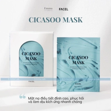 Mặt Nạ Cicasoo Lẻ Miếng Siêu Phục Hồi Dưỡng ẩm sâu, Tăng đề kháng - Giá 113.059 VND 7 Mặt Nạ Cicasoo Lẻ Miếng Siêu Phục Hồi Dưỡng ẩm sâu, Tăng đề kháng - Giá 113.059 VND 7