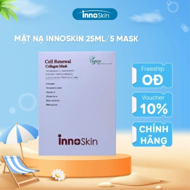 Mặt Nạ Collagen Innoskin - Dưỡng sáng, mờ thâm, chậm lão hoá, 128.700 - 99.000 VNĐ