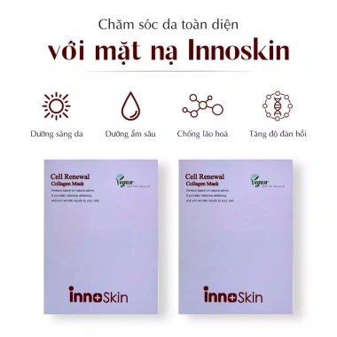 Mặt Nạ Collagen Innoskin - Dưỡng sáng, mờ thâm, chậm lão hoá, 128.700 - 99.000 VNĐ 3