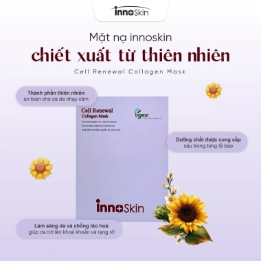 Mặt Nạ Collagen Innoskin - Dưỡng sáng, mờ thâm, chậm lão hoá, 128.700 - 99.000 VNĐ 4