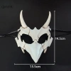 Mặt nạ Cosplay Skeleton Nửa Mặt Đầu Lâu Răng Dài - Sói Rồng Hổ - Giá 17.928₫ 5