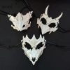 Mặt nạ Cosplay Skeleton Nửa Mặt Đầu Lâu Răng Dài - Sói Rồng Hổ - Giá 17.928₫ 7