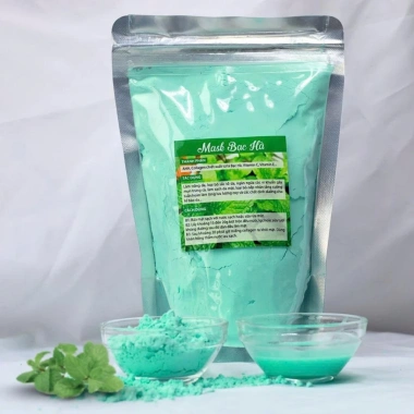 Mặt Nạ Dẻo Bạc Hà Thiên Nhiên - Cấp Ẩm, Làm Sạch Sâu, Da Dầu và Mụn, Giá 55k
