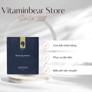 Mặt nạ Derm-all-matrix Căng Bóng Da: Dưỡng ẩm sâu, Trẻ Hóa Làn Da, Chỉ 450.000 VNĐ