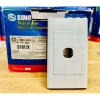 Mặt nạ điện lổ 2 S18 Sino Vanlock - Hàng chính hãng, giá 9.500₫, lắp nhanh, an toàn 4