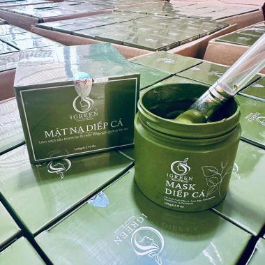 Mặt Nạ Diệp Cá iGreen - Cấp ẩm, Mịn Da, Trắng Sáng, Giảm Mụn, Mờ Thâm - 150k
