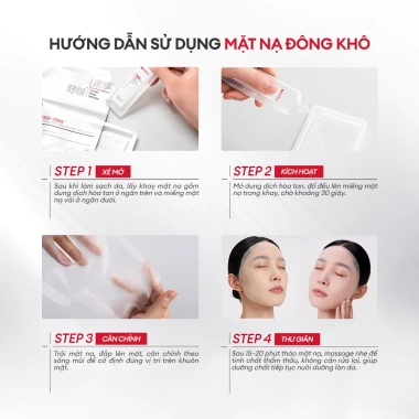 Mặt Nạ Đông Khô Collagen Winona Phục Hồi Làm Dịu Da Nhạy Cảm Giá Ưu Đãi 259k 9