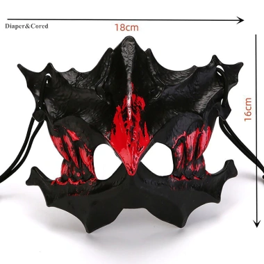 Mặt nạ động vật DIAPER & CORED - Đồ trang phục Halloween, đạo cụ sinh động, giảm giá 23% chỉ 51.192 VND