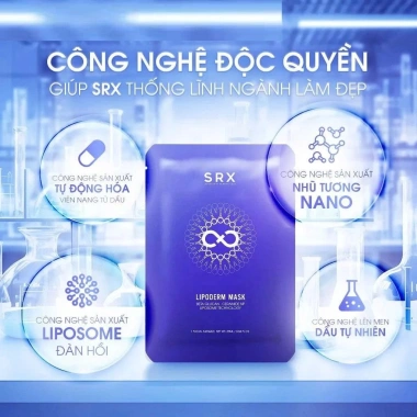 Mặt Nạ Dưỡng Ẩm Phục Hồi Liposome SRX 10 Miếng - Dưỡng ẩm sâu, tái tạo da, chỉ 349.000 VND 5