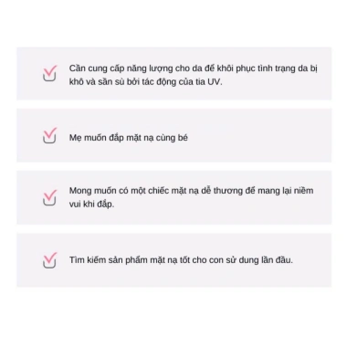 Mặt nạ dưỡng da Soybebe cấp ẩm nhanh cho bé phiên bản Geumbi, giảm còn 25.000đ