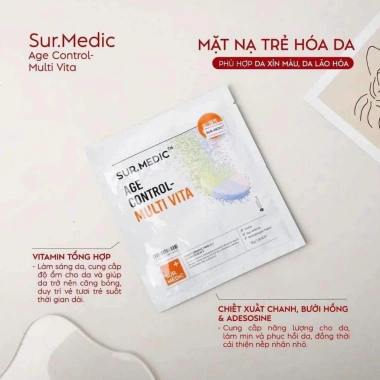 Mặt Nạ Dưỡng Trắng Sur.Medic Bright Glutathione 30g - Tái tạo da, làm sáng, giảm thâm, giá chỉ 33.000đ 7 Mặt Nạ Dưỡng Trắng Sur.Medic Bright Glutathione 30g - Tái tạo da, làm sáng, giảm thâm, giá chỉ 33.000đ 7