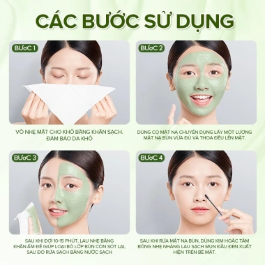 Mặt nạ Ftso làm sạch sâu lỗ chân lông, loại bỏ đầu đen, dưỡng ẩm - Giá chỉ 99.000₫