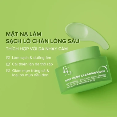 Mặt nạ Ftso làm sạch sâu lỗ chân lông, loại bỏ đầu đen, dưỡng ẩm - Giá chỉ 99.000₫