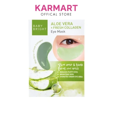 Mặt Nạ Giảm Thâm Quầng Mắt Baby Bright Aloe Vera & Fresh Collagen 2 miếng 5g Giá 20.000