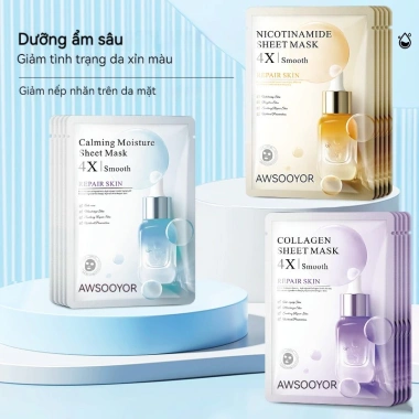 Mặt Nạ Giấy B5 + Niacinamide 25ml – Cấp Ẩm, Làm Sáng Nhẹ, Dịu Nhẹ – Giá 59.800₫