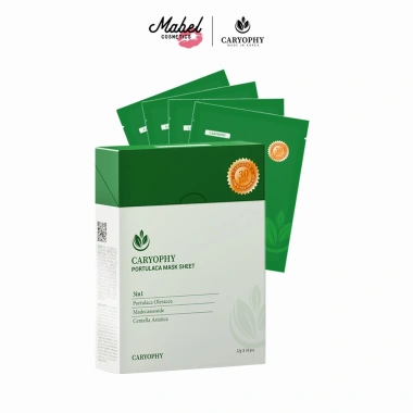 Mặt nạ giấy Caryophy Portulaca 22g - Dưỡng da sâu, giảm mụn, chỉ 49.000 VNĐ