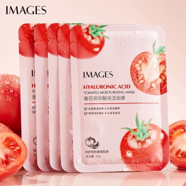 Mặt nạ giấy HA Images Bioaqua 5 miếng - Dưỡng trắng, cấp ẩm, thải độc, chỉ 25k