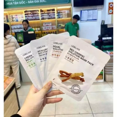 Mặt Nạ Giấy Lebelage Hàn Quốc 25g Dưỡng Sáng Cấp Ẩm, Se Khít Lỗ Chân Lông, Làm Dịu Da – Giá chỉ 15.000₫ 2