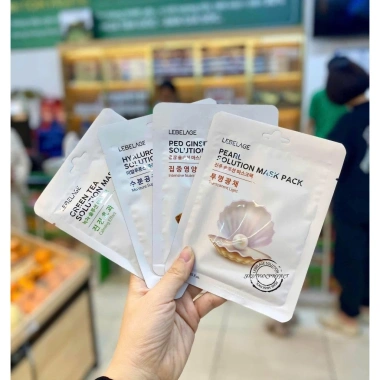 Mặt Nạ Giấy Lebelage Hàn Quốc 25g Dưỡng Sáng Cấp Ẩm, Se Khít Lỗ Chân Lông, Làm Dịu Da – Giá chỉ 15.000₫ 7