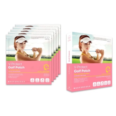 Mặt nạ golf UV GOLF PATCH nam Hàn Quốc - Ngăn tia UV, hộp 5 miếng, giá 595.000₫