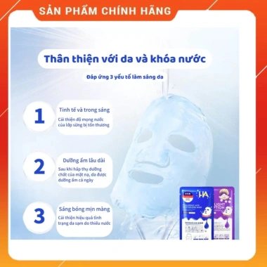 Mặt nạ HA Maycreate Nội Địa 1 miếng: Dưỡng ẩm, trắng sáng, phục hồi, chỉ 5.487₫