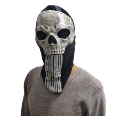 Mặt nạ Halloween Skull toàn mặt, thiết kế xương ma kinh dị, cosplay 2.024 - Giá ưu đãi 226.260 VND 4