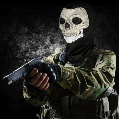 Mặt nạ Halloween Skull toàn mặt, thiết kế xương ma kinh dị, cosplay 2.024 - Giá ưu đãi 226.260 VND 9