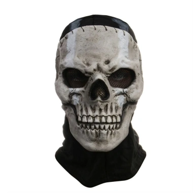 Mặt nạ Halloween Skull toàn mặt, thiết kế xương ma kinh dị, cosplay 2.024 - Giá ưu đãi 226.260 VND 10