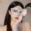 Mặt nạ hoa lông vũ nữ Prom thời trang Ren - Sân khấu cosplay biểu diễn chỉ 51.436₫ 3