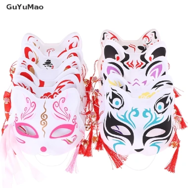 Mặt Nạ Hóa Trang Cáo Thủ Công Phong Cách Nhật Bản - Giá 49.572đ Giảm Sốc 3