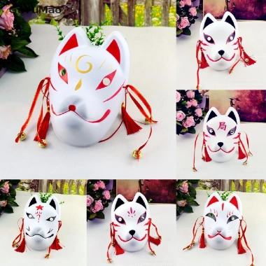 Mặt Nạ Hóa Trang Cáo Thủ Công Phong Cách Nhật Bản - Giá 49.572đ Giảm Sốc 9