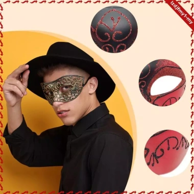 Mặt nạ hóa trang Carnival Halloween – Phụ kiện trang phục, trang trí tiệc, chỉ 103.680₫