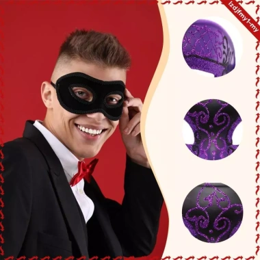 Mặt nạ hóa trang Carnival Halloween – Phụ kiện trang phục, trang trí tiệc, chỉ 103.680₫ 4 Mặt nạ hóa trang Carnival Halloween – Phụ kiện trang phục, trang trí tiệc, chỉ 103.680₫ 4
