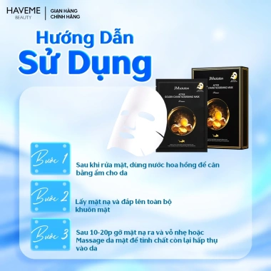 Mặt nạ JMsolution trứng cá Hàn Quốc 10 miếng - Dưỡng ẩm, sáng, chống lão, da mọi - 219.000₫