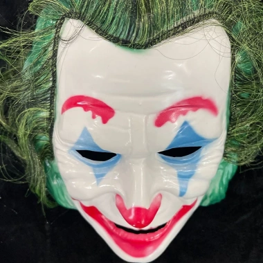 Mặt nạ Joker cosplay nhựa – Joaquin Phoenix, mọi lứa tuổi, Halloween, 76.680₫ 6