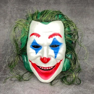Mặt nạ Joker cosplay nhựa – Joaquin Phoenix, mọi lứa tuổi, Halloween, 76.680₫ 7