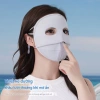 Mặt Nạ Khẩu Trang Toàn Mặt Lụa Lạnh Full Face Chống UV Cao Cấp - Giảm giá 65k, Tặng Thẻ Test UV 4