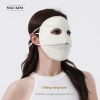 Mặt Nạ Khẩu Trang Toàn Mặt Lụa Lạnh Full Face Chống UV Cao Cấp - Giảm giá 65k, Tặng Thẻ Test UV 5