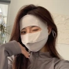 Mặt Nạ Khẩu Trang Toàn Mặt Lụa Lạnh Full Face Chống UV Cao Cấp - Giảm giá 65k, Tặng Thẻ Test UV 7