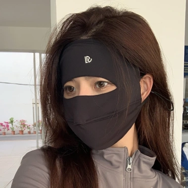 Mặt Nạ Khẩu Trang Toàn Mặt Lụa Lạnh Full Face Chống UV Cao Cấp - Giảm giá 65k, Tặng Thẻ Test UV 8