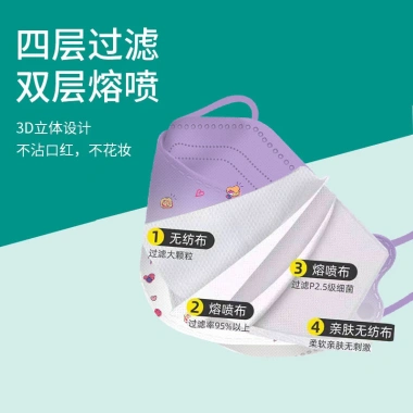 Mặt nạ KN95 Kf94 trẻ em Kuromi 4D chống gió bụi, miệng cá, thoáng khí, phù hợp bé trai - bé gái, 15.560₫ 3 Mặt nạ KN95 Kf94 trẻ em Kuromi 4D chống gió bụi, miệng cá, thoáng khí, phù hợp bé trai - bé gái, 15.560₫ 3