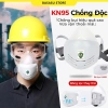 Mặt nạ KN95 silicone mềm chống khí, bụi, khói - Khẩu trang phun sơn 27.800₫