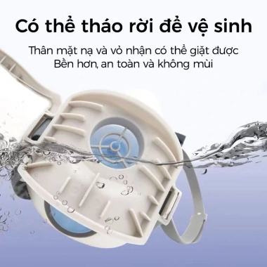 Mặt nạ KN95 silicone mềm chống khí, bụi, khói - Khẩu trang phun sơn 27.800₫ 7