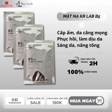 Mặt Nạ Kr.Lab+ B5 Cấp Ẩm Phục Hồi Sáng Da SlayLady A380 Giá 80.000 VNĐ